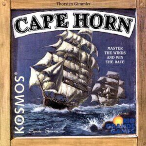 New Sealed Cape Horn Board Game – Rio Grande Games, Nautical Race Strategy